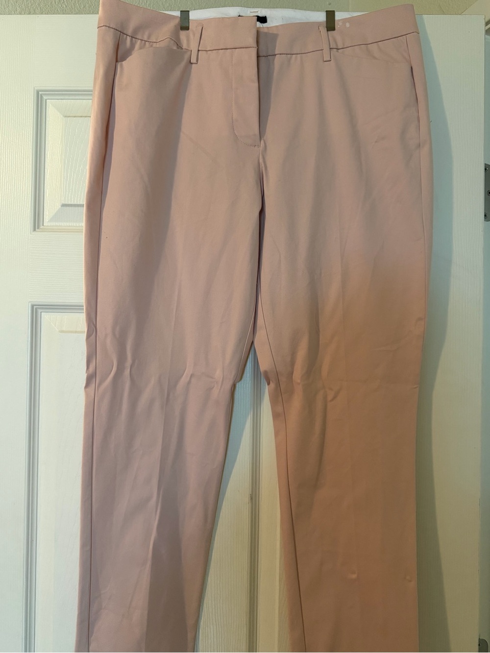 Worthington Blush Pink Straight-Leg Trousers